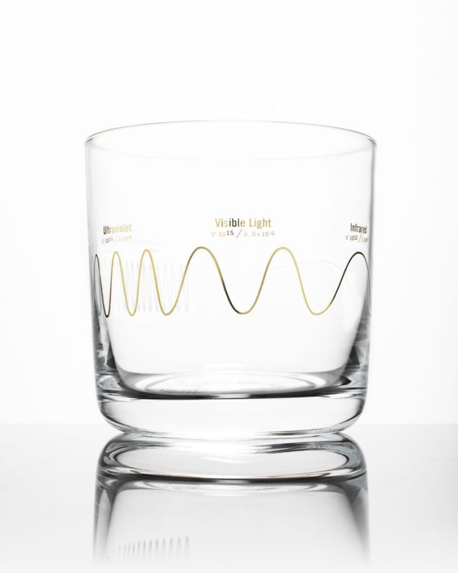 Kitchen + Bar Cognitive Surplus | Electromagnetic Spectrum Whiskey Glass - Scotch Glass | Cognitive Surplus