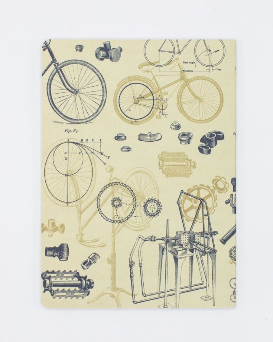 Notebooks Cognitive Surplus | Bicycle Science Softcover Notebook | Recycled Notebook