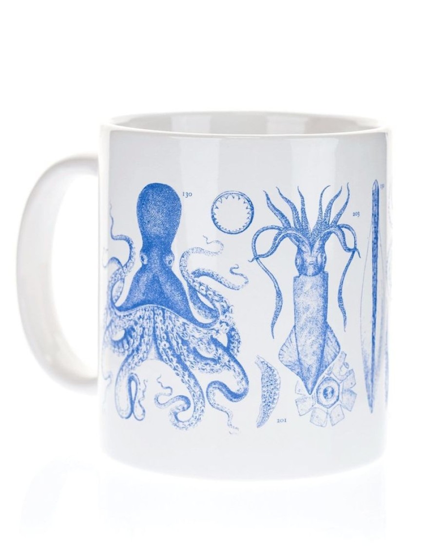 Kitchen + Bar Cognitive Surplus | Octopus Mug 20 Oz | Octopus Print Mug