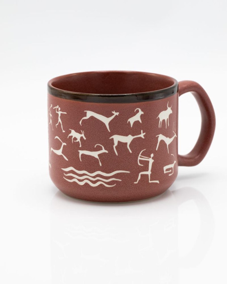 Kitchen + Bar Cognitive Surplus | Cave Paintings Mug - Hand Carved | Cognitive Surplus