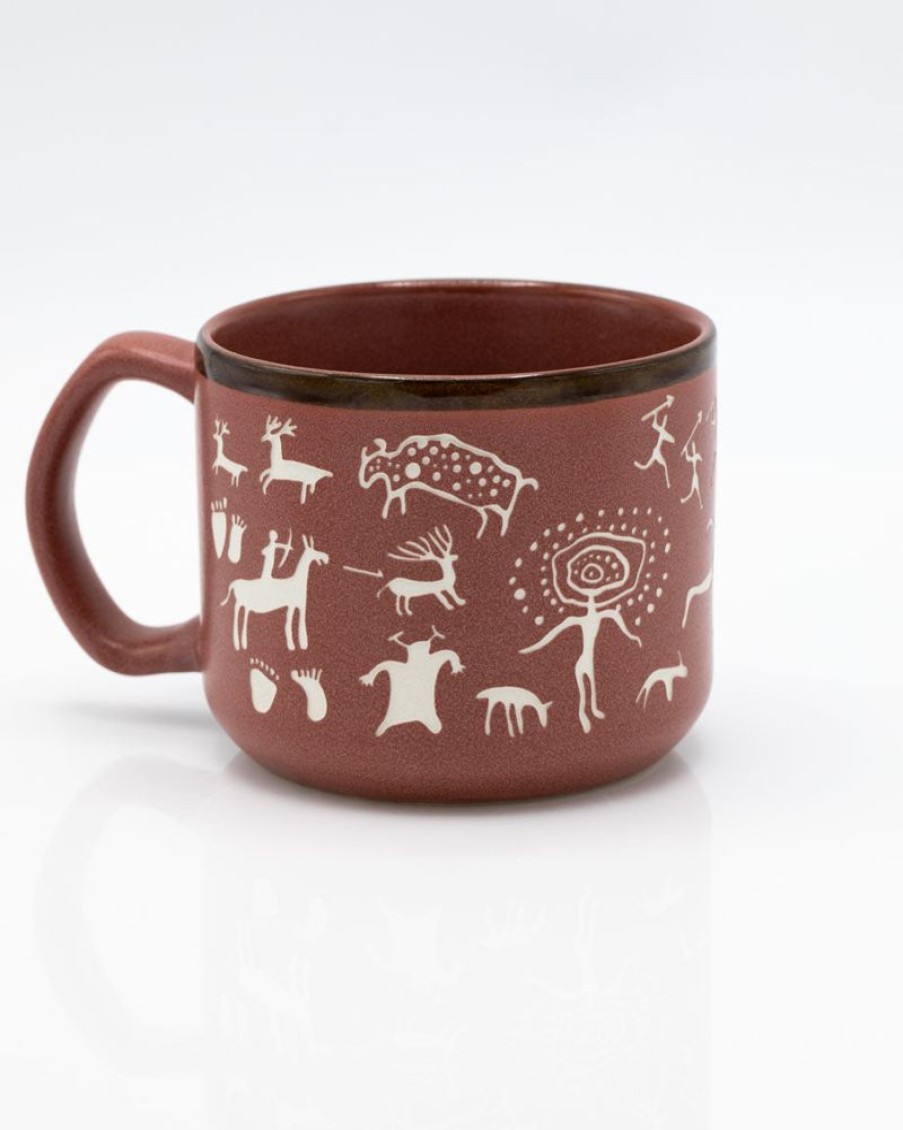 Kitchen + Bar Cognitive Surplus | Cave Paintings Mug - Hand Carved | Cognitive Surplus