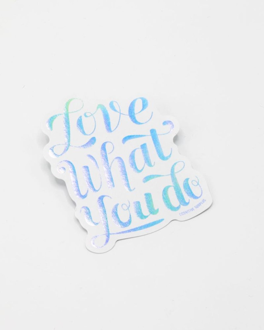 Stationery Cognitive Surplus | Love What You Do Sticker