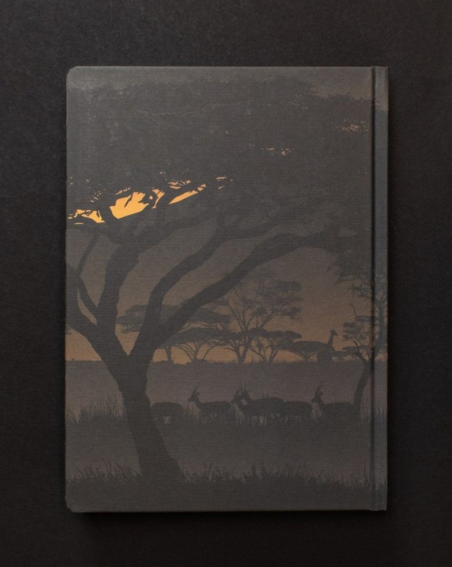 Notebooks Cognitive Surplus | Savanna At Dusk Dark Matter Notebook