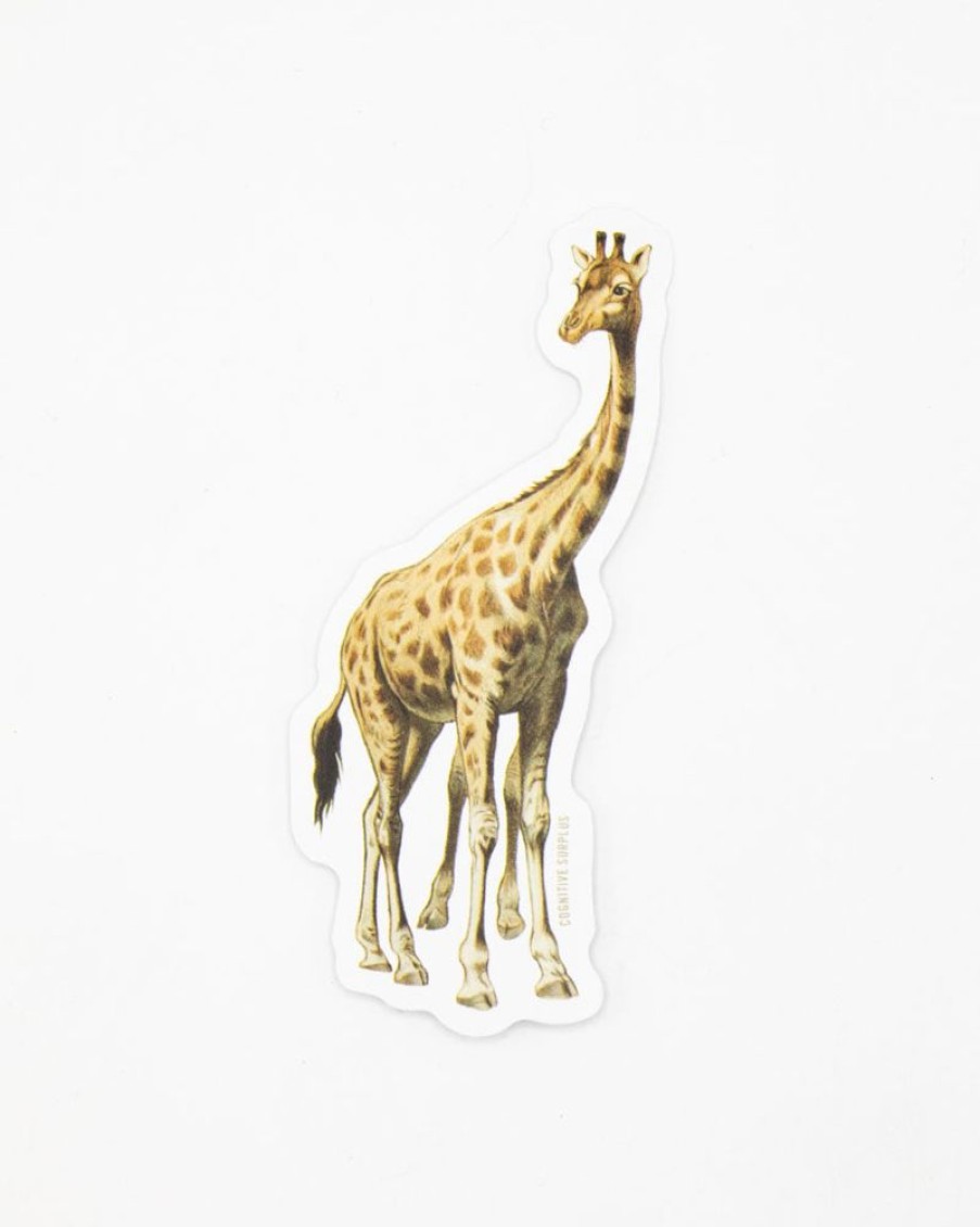 Stationery Cognitive Surplus | Giraffe Sticker