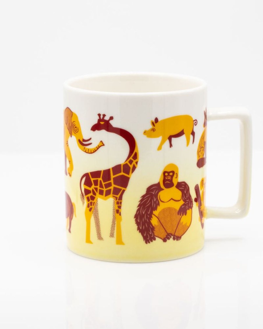 Kitchen + Bar Cognitive Surplus | Retro Mammals Mug - Biology Mug | Cognitive Surplus