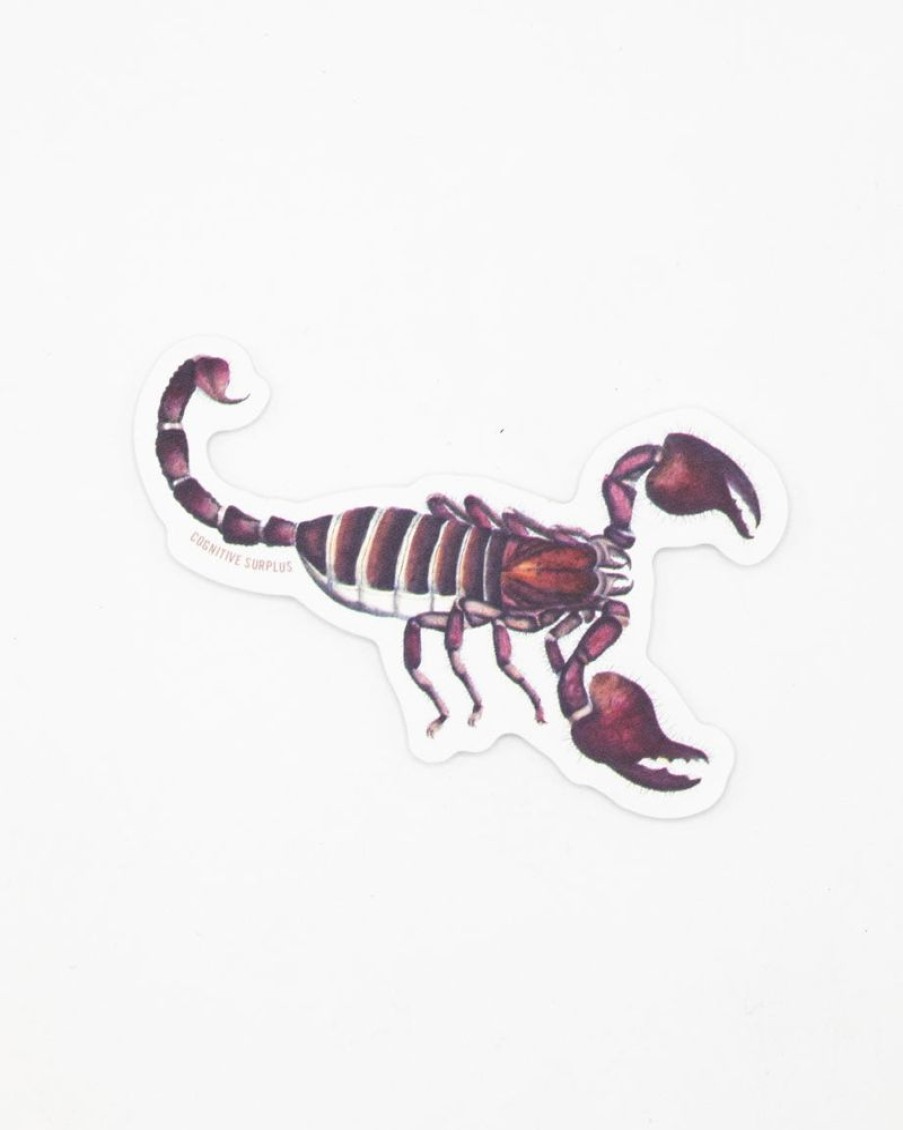 Stationery Cognitive Surplus | Scorpion Sticker