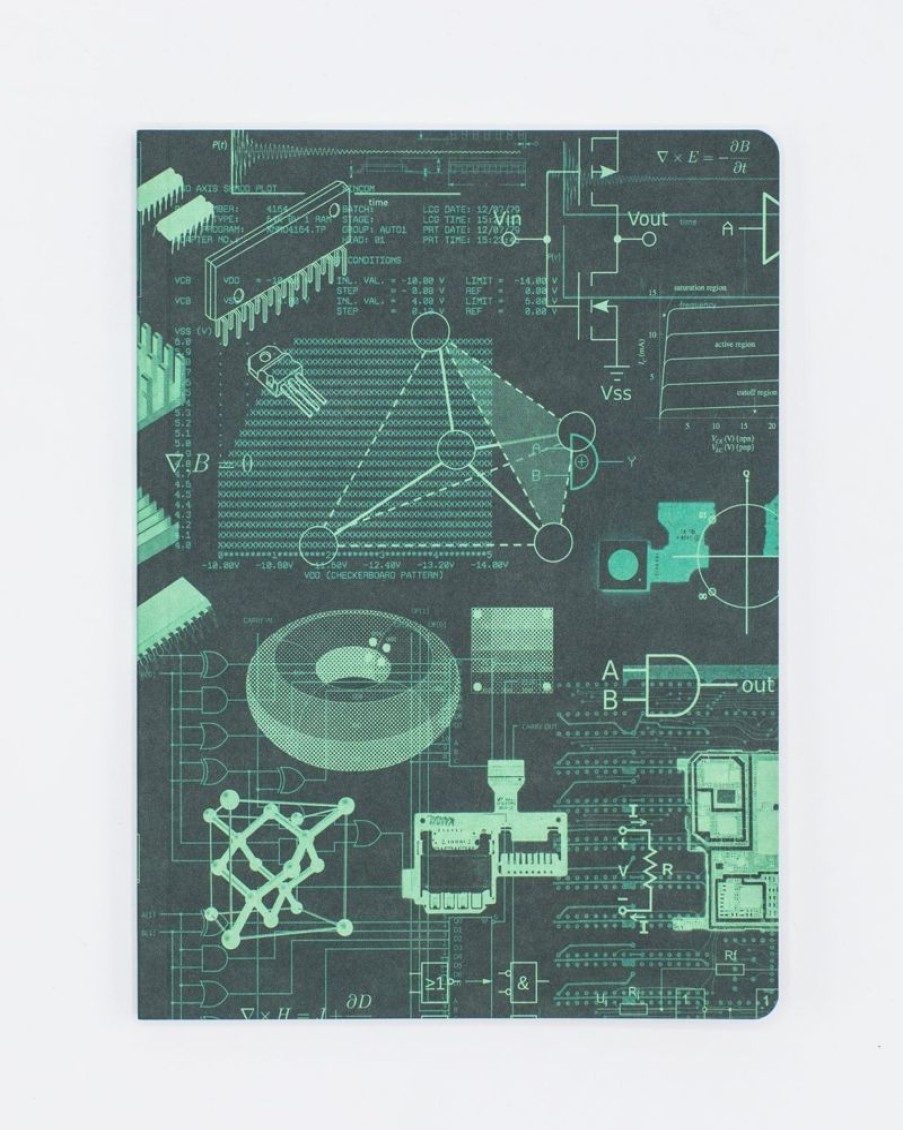 Notebooks Cognitive Surplus | Electronic Engineering Softcover Notebook - Dot Grid