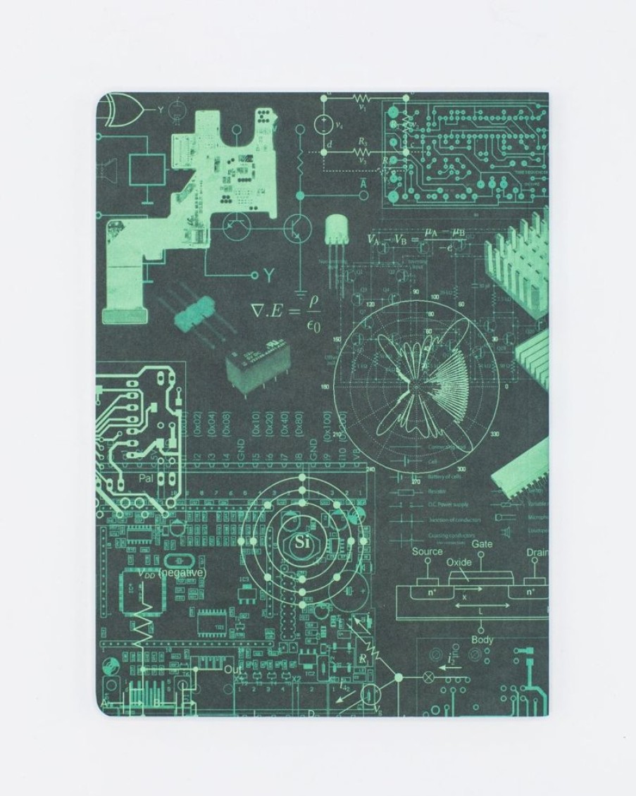 Notebooks Cognitive Surplus | Electronic Engineering Softcover Notebook - Dot Grid