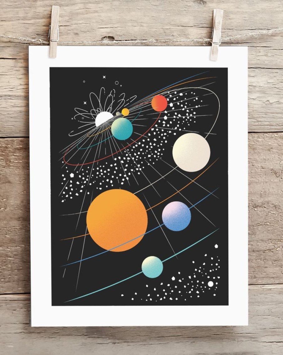 Wall Art Cognitive Surplus | Across The Solar System Museum Print