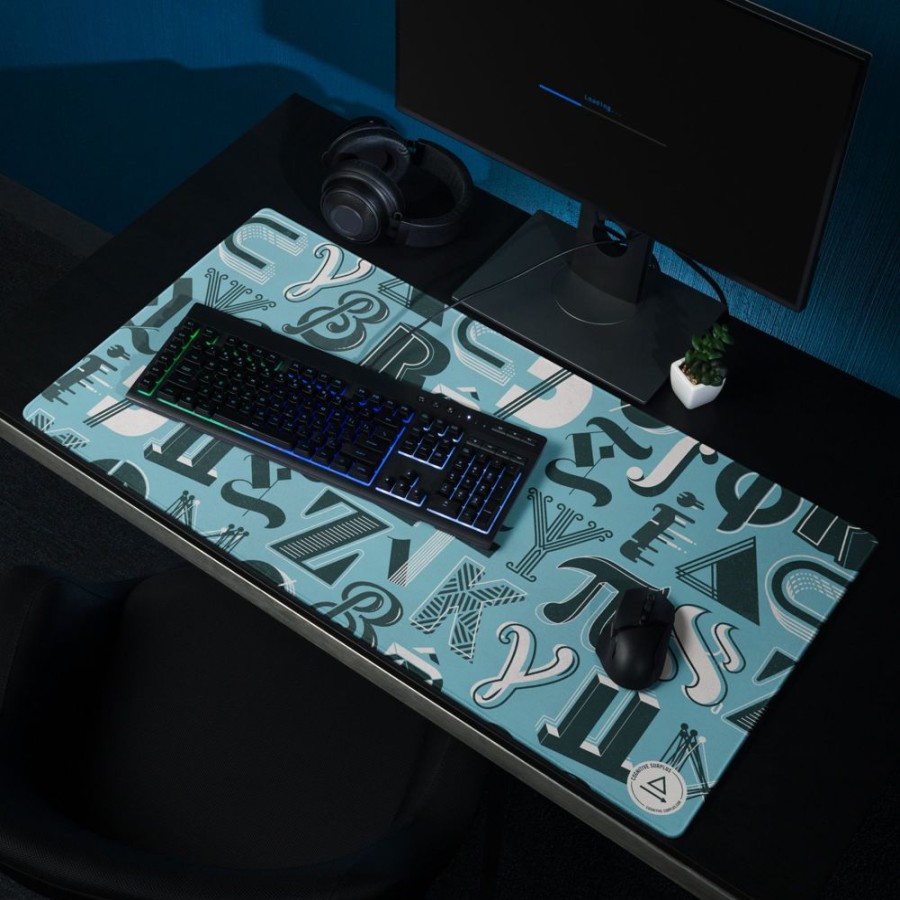 Home Cognitive Surplus | Mathematical Alphabet Gaming Mouse Pad