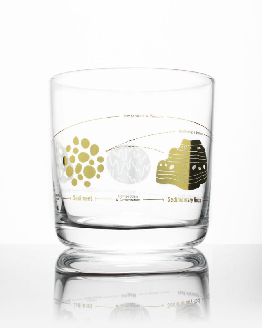 Kitchen + Bar Cognitive Surplus | Rock Cycle Whiskey Glass - Scotch Glass | Cognitive Surplus