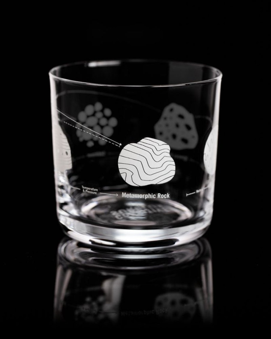 Kitchen + Bar Cognitive Surplus | Rock Cycle Whiskey Glass - Scotch Glass | Cognitive Surplus