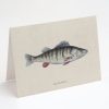 Stationery Cognitive Surplus | Perch Fish Greeting Card - Fisherman Card | Cognitive Surplus