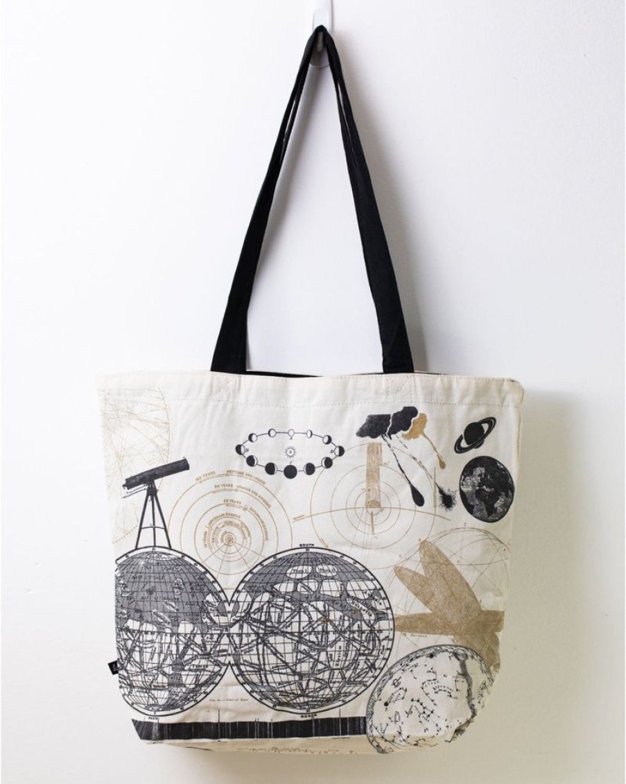 Bags Cognitive Surplus | Astronomy Science Tote Bag | Reversible Tote