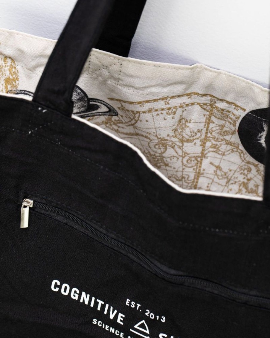 Bags Cognitive Surplus | Astronomy Science Tote Bag | Reversible Tote