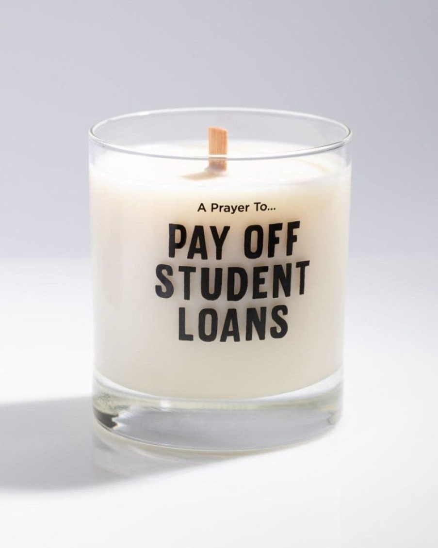 Home Cognitive Surplus | A Prayer To Pay Off Student Loans Cocktail Candle