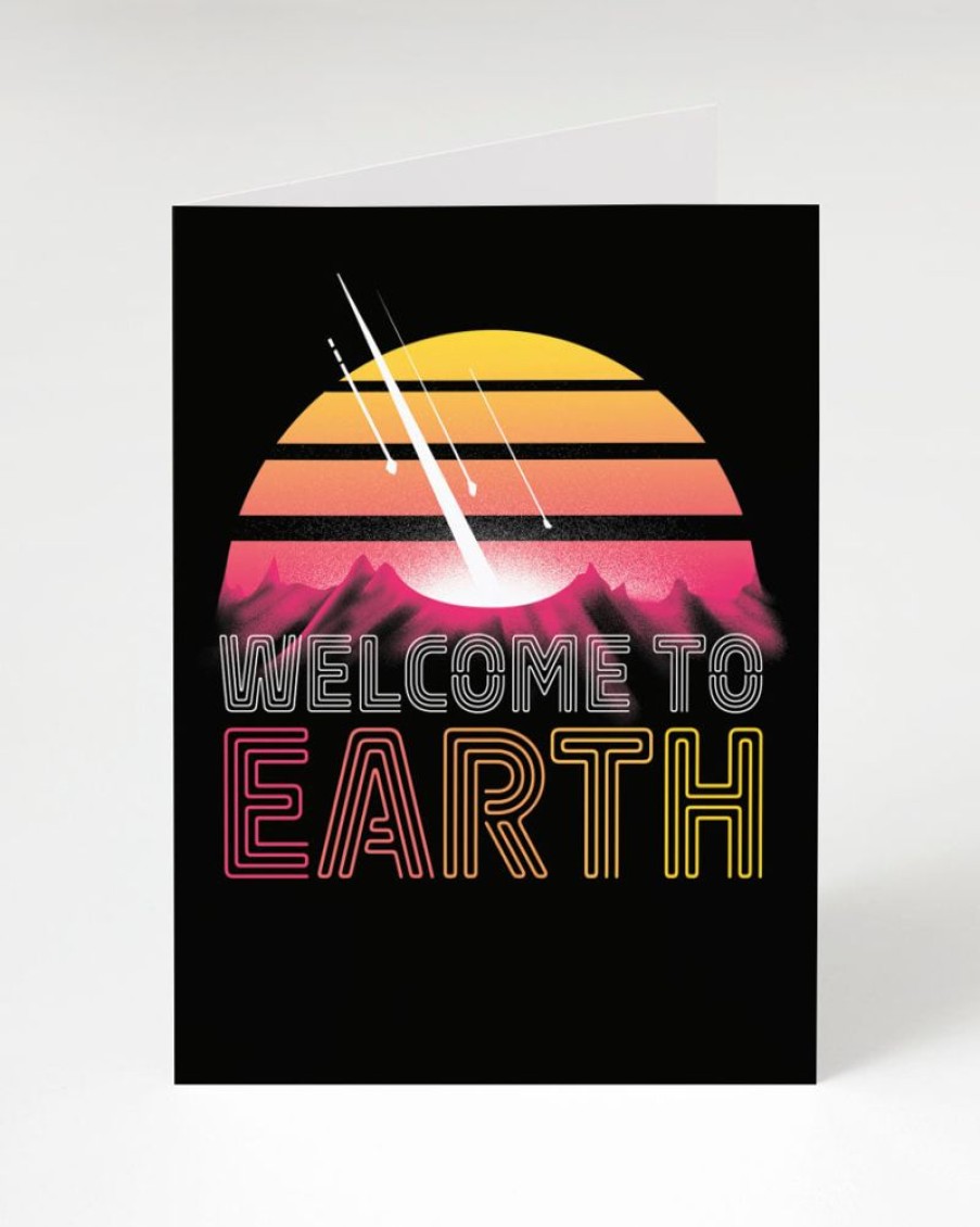 Stationery Cognitive Surplus | Welcome To Earth Card - New Baby Card | Cognitive Surplus