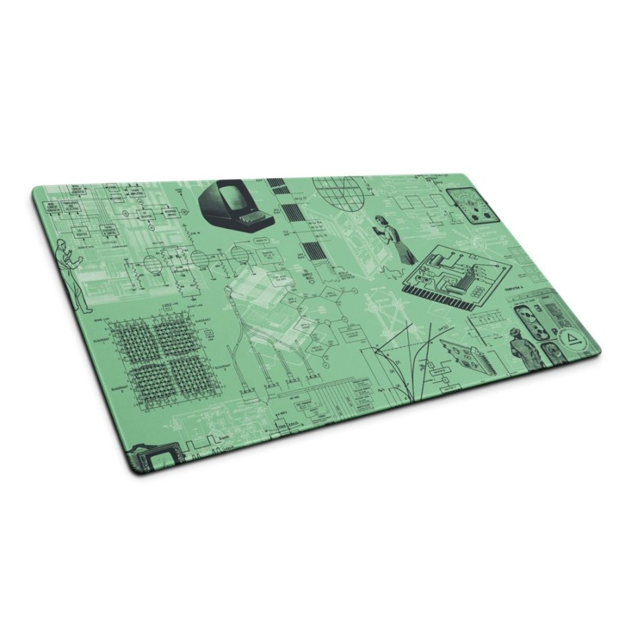 Home Cognitive Surplus | Early Computers Gaming Mouse Pad