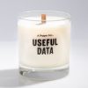 Home Cognitive Surplus | A Prayer For Useful Data Cocktail Candle