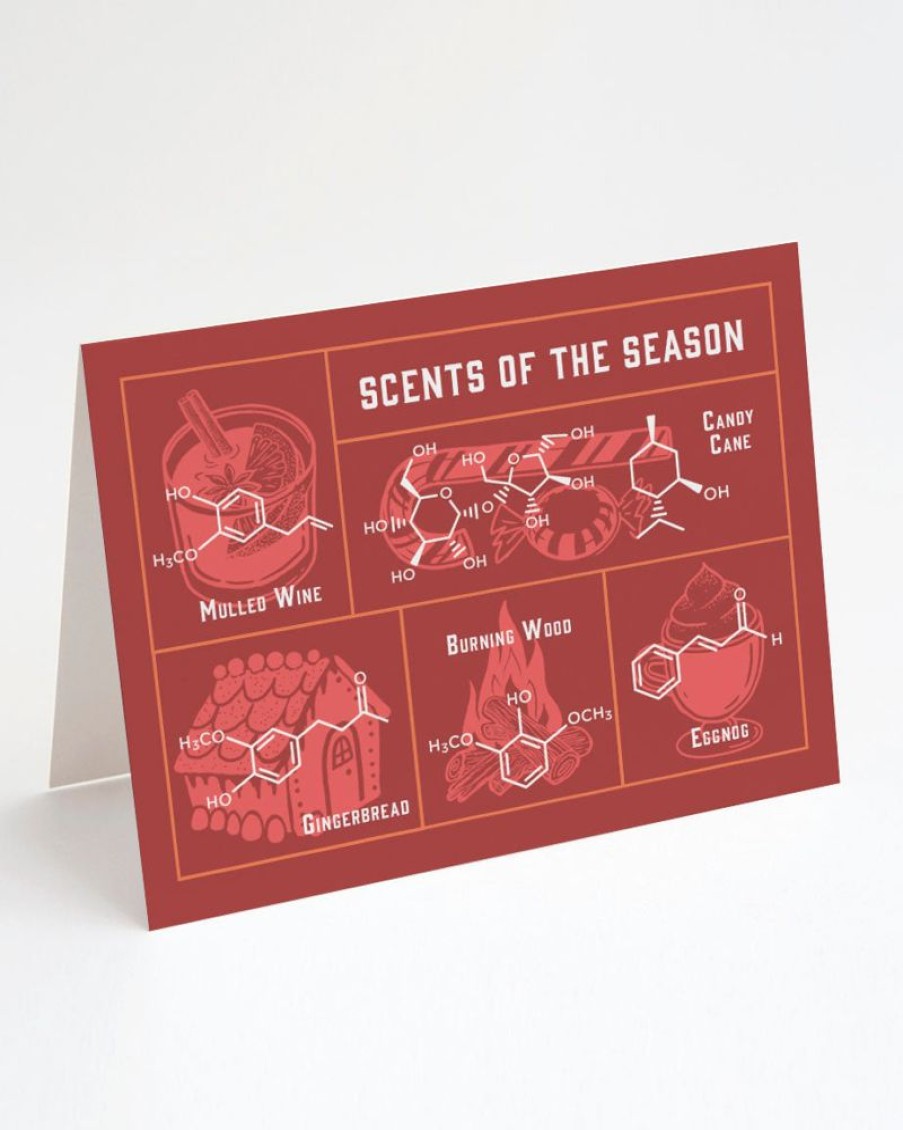 Stationery Cognitive Surplus | Scents Of The Season Holiday Card - Chemistry Christmas Card | Cognitive Surplus