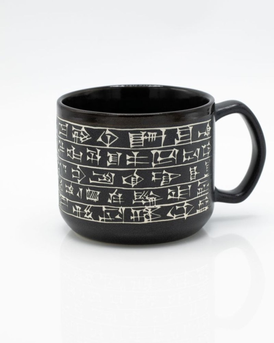 Kitchen + Bar Cognitive Surplus | Cuneiform Mug - Hand Carved | Cognitive Surplus