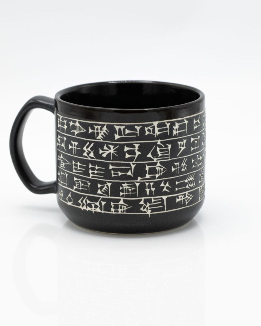 Kitchen + Bar Cognitive Surplus | Cuneiform Mug - Hand Carved | Cognitive Surplus