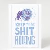 Stationery Cognitive Surplus | Keep It Rolling - Dung Beetle Card | Cognitive Surplus