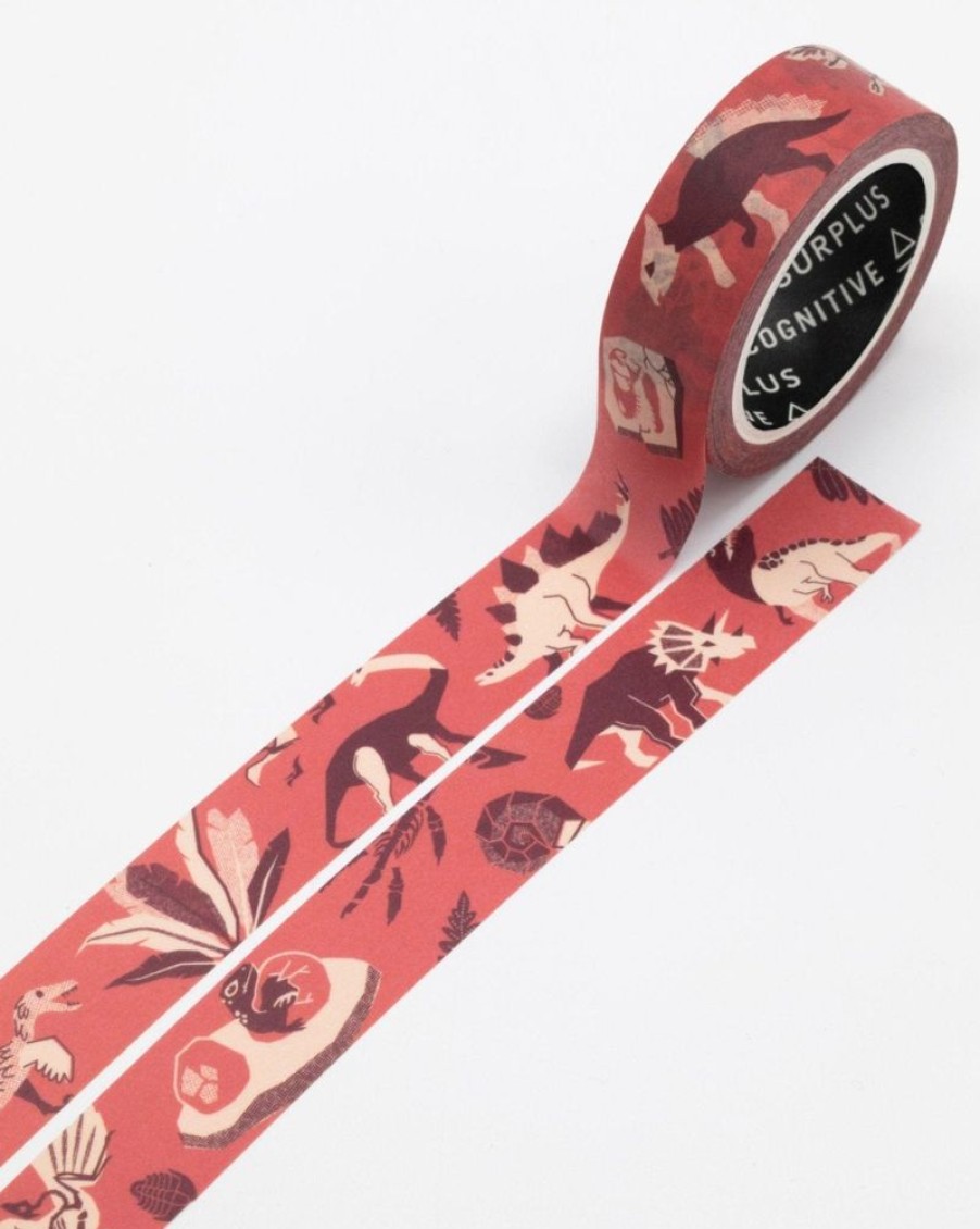 Stationery Cognitive Surplus | Retro Dinosaur Washi Tape