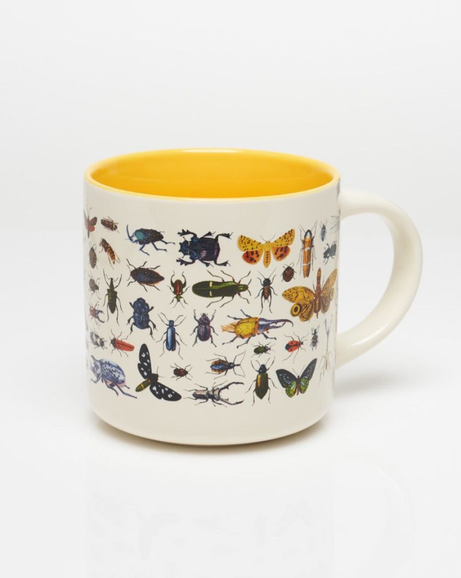 Kitchen + Bar Cognitive Surplus | Beetles & Butterflies Mug - Entomology Mug | Cognitive Surplus