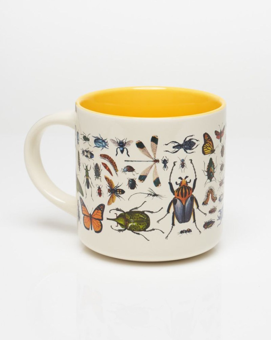 Kitchen + Bar Cognitive Surplus | Beetles & Butterflies Mug - Entomology Mug | Cognitive Surplus