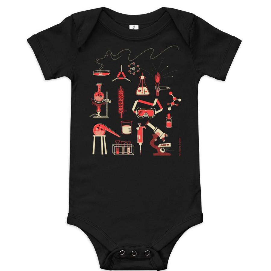 Apparel Cognitive Surplus | Retro Lab Baby Bodysuit