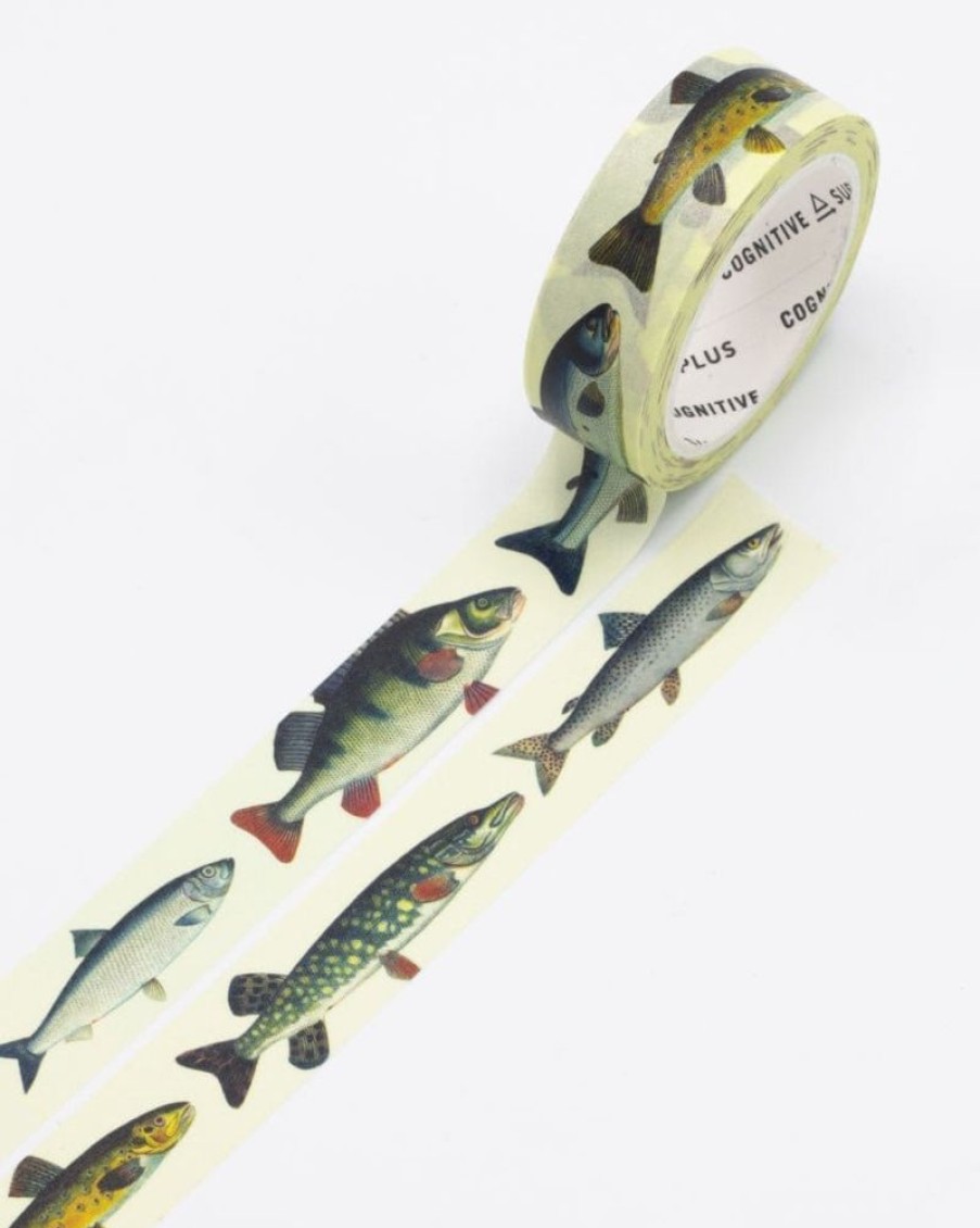 Stationery Cognitive Surplus | Freshwater Fish Washi Tape