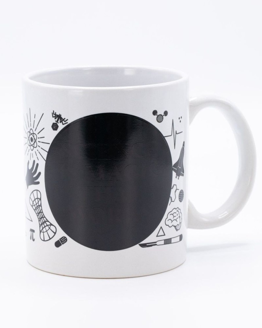 Kitchen + Bar Cognitive Surplus | Science Is Magic Heat Change Mug 20 Oz | Coffee Chemistry