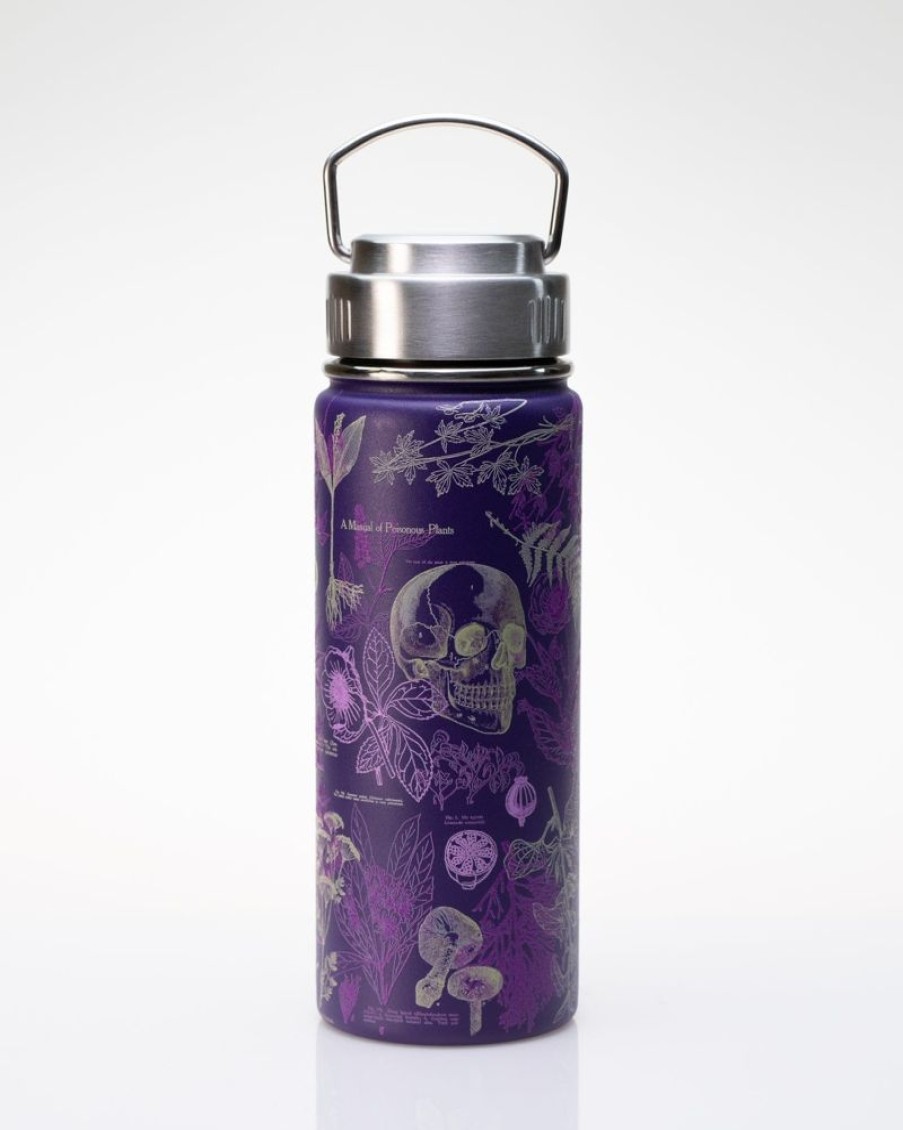 Kitchen + Bar Cognitive Surplus | Poisonous Plants Stainless Steel Vacuum Flask / Insulated Travel Mug