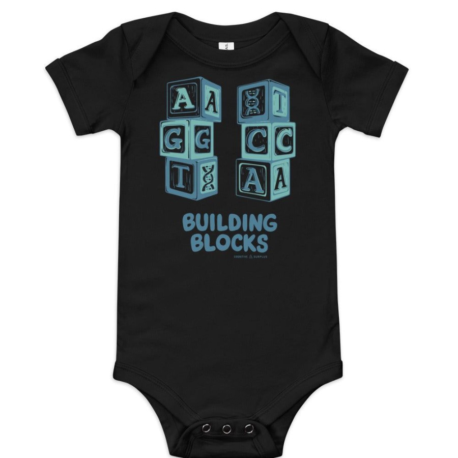 Apparel Cognitive Surplus | Building Blocks Baby Bodysuit