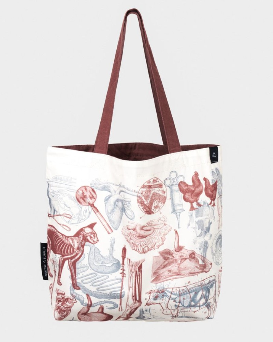 Bags Cognitive Surplus | Veterinary Science Tote Bag | Reversible Tote