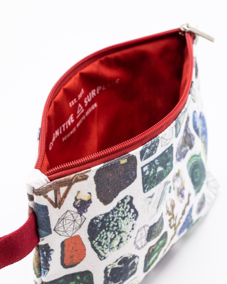 Bags Cognitive Surplus | Gems & Minerals Pencil Bag