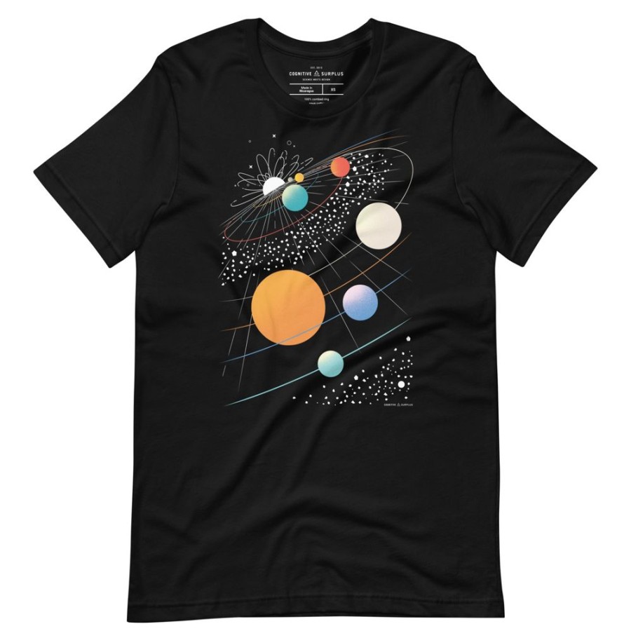 Apparel Cognitive Surplus | Across The Solar System Graphic Tee