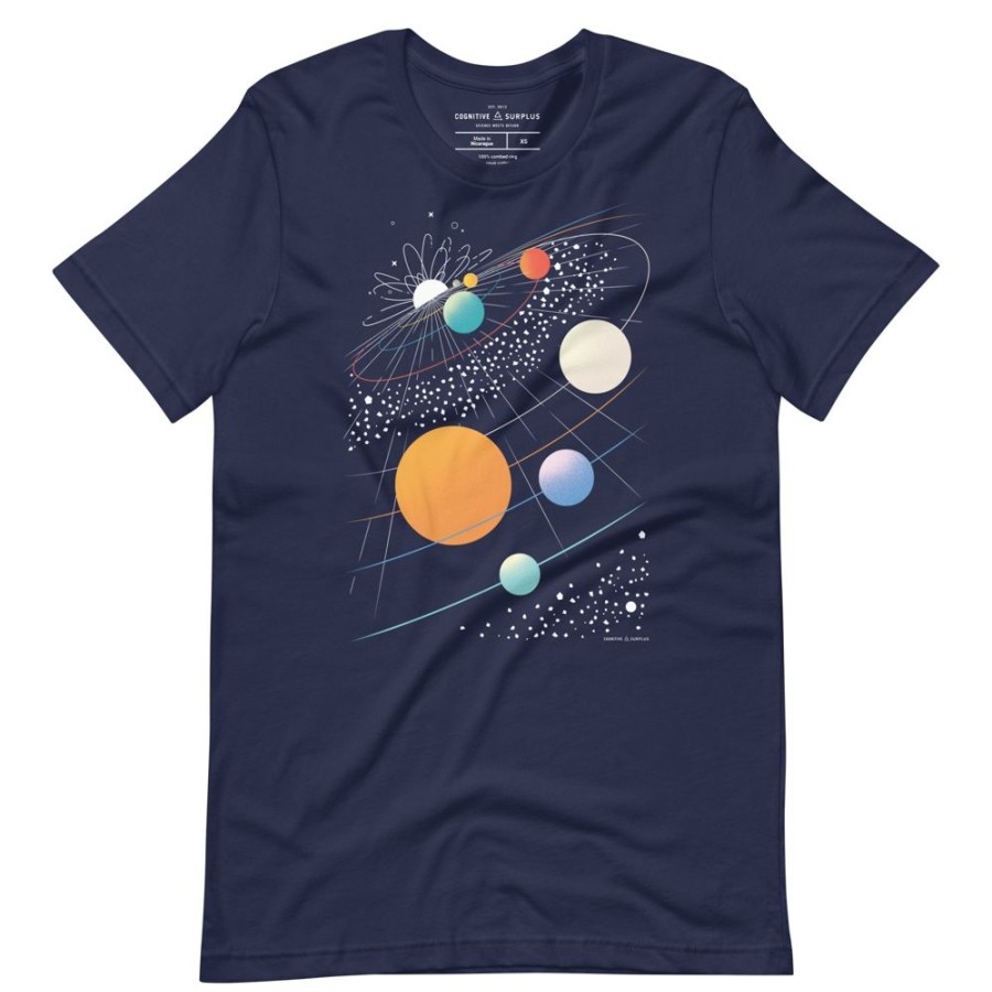 Apparel Cognitive Surplus | Across The Solar System Graphic Tee