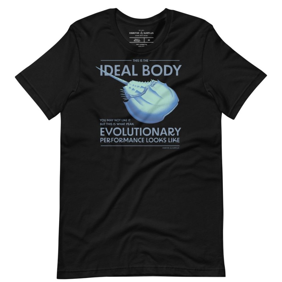 Apparel Cognitive Surplus | Horseshoe Crab: Peak Evolutionary Performance Graphic Tee