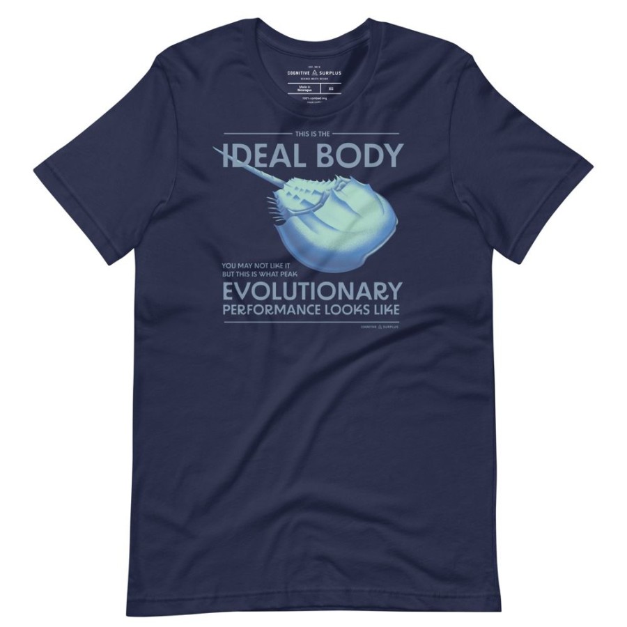 Apparel Cognitive Surplus | Horseshoe Crab: Peak Evolutionary Performance Graphic Tee