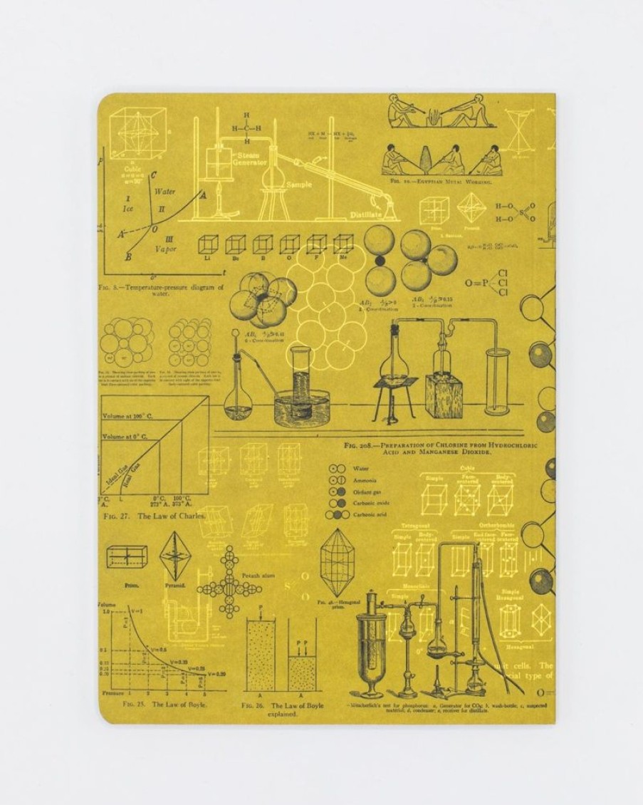 Notebooks Cognitive Surplus | Chemistry Models Softcover Notebook | Dot Grid Journal