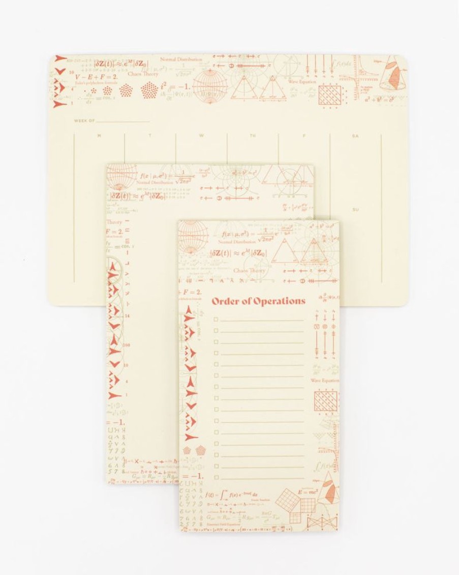 Stationery Cognitive Surplus | Equations That Changed The World Notepads - Math Pad | Cognitive Surplus