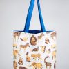 Bags Cognitive Surplus | Retro Mammals Tote Bag | Reversible Tote By Cognitive Surplus