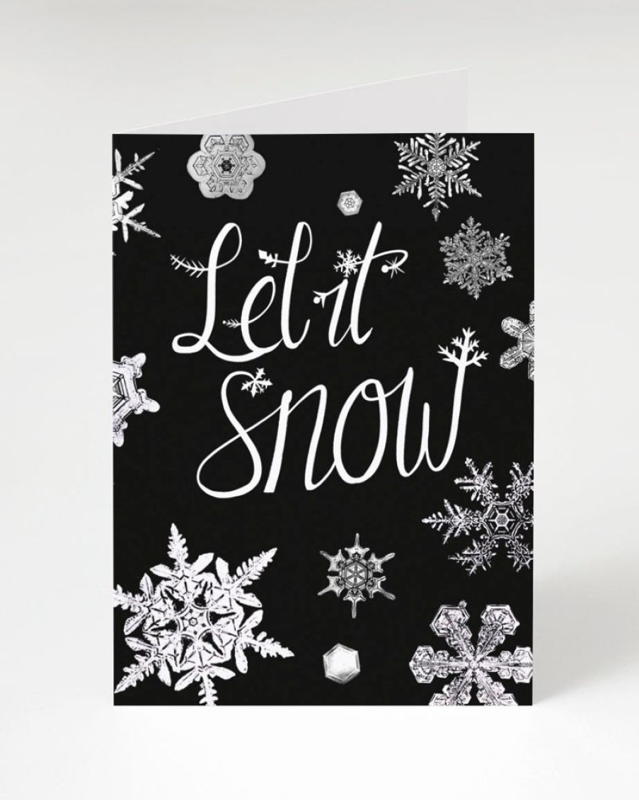 Stationery Cognitive Surplus | Let It Snow Holiday Card - Christmas Card | Cognitive Surplus