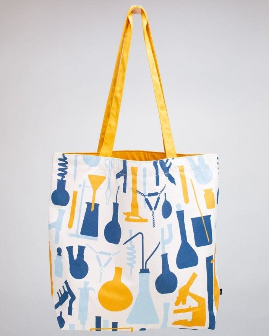 Bags Cognitive Surplus | In The Laboratory Tote Bag | Reversible Tote