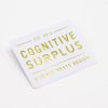 Stationery Cognitive Surplus | Cognitive Surplus Logo Gold Sticker