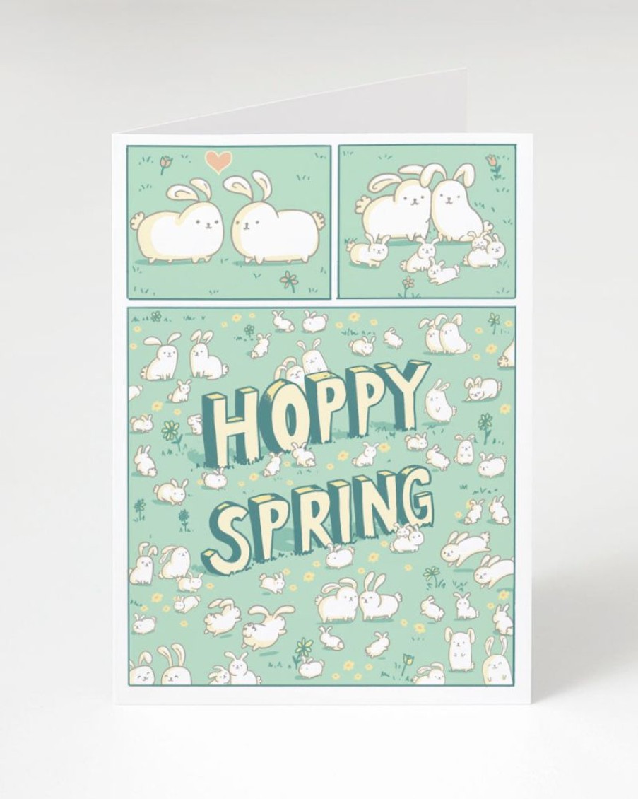 Stationery Cognitive Surplus | Hoppy Spring Card - Bunny Multiplication | Cognitive Surplus