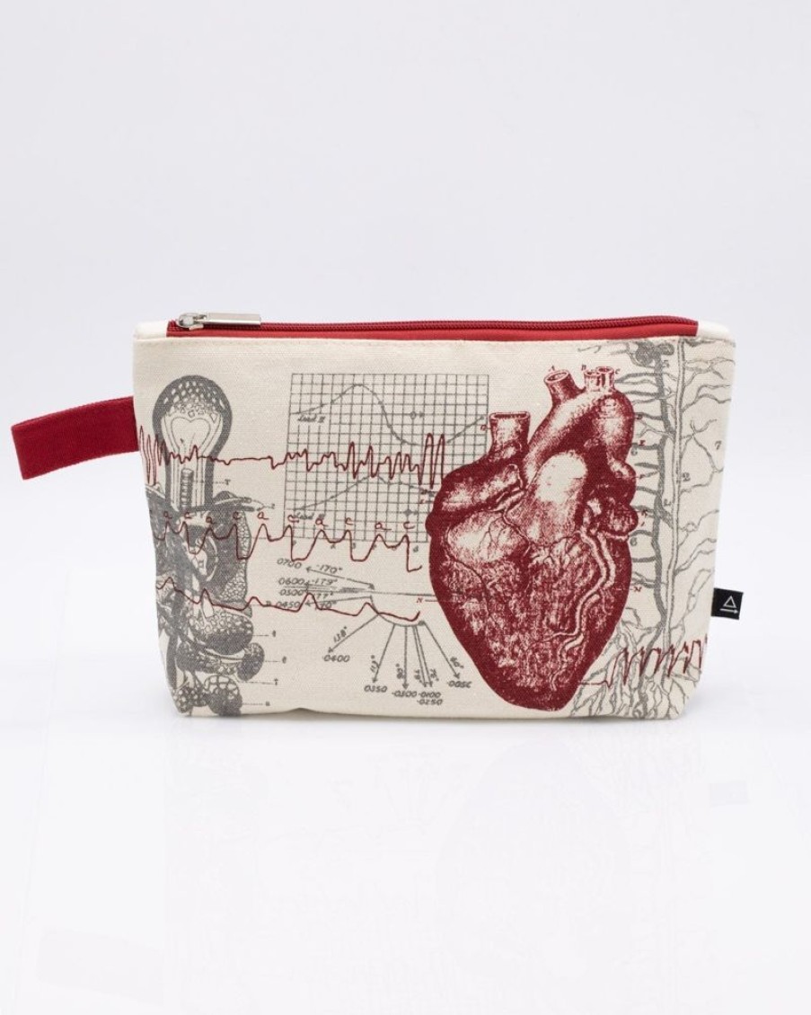 Bags Cognitive Surplus | Heart Anatomy Pencil Bag