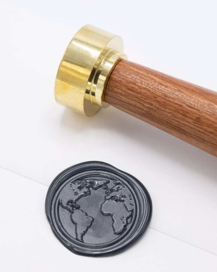 Stationery Cognitive Surplus | Planet Earth Wax Seal | Cognitive Surplus